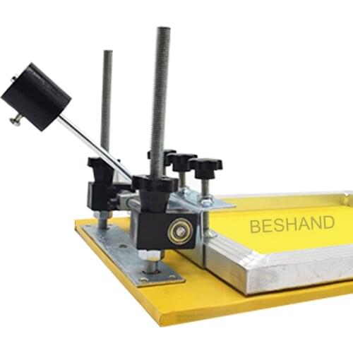 Screen Frame Hinge Clamps 50cm Width Silk Screen Printing Machine Head Flat & Three Dimentional Silk Screen Printing DIY Fixture