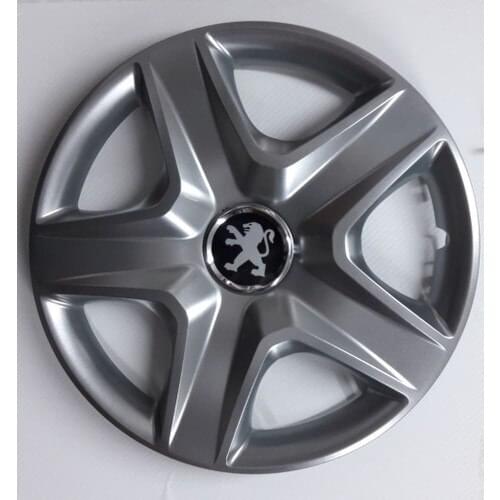 Sjs For Peugeot 206 14 "Steel Rim Looking Unbreakable Flexible Wheel Cover Team unbreakable long-lasting color wheel covers herb