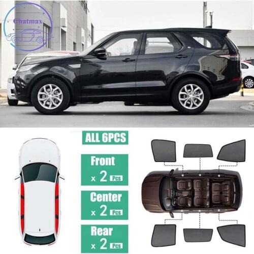 For Land Rover Discovery Sport 2016-2019 Window Sunshade UV Protection Ray Blocking Mesh Laser Block Black Net Yarn