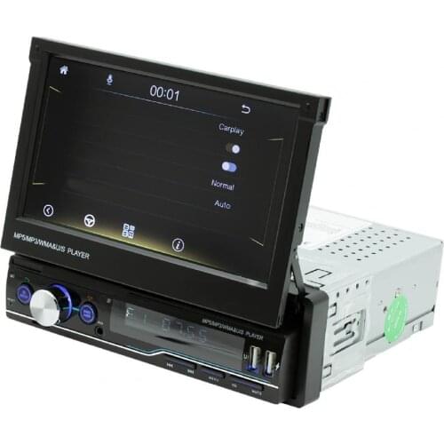 Retractable Car MP5 Player Bluetooth Calling HD Reversing Image DVD Radio MP4 Player for Vehicles radio coche con pantalla