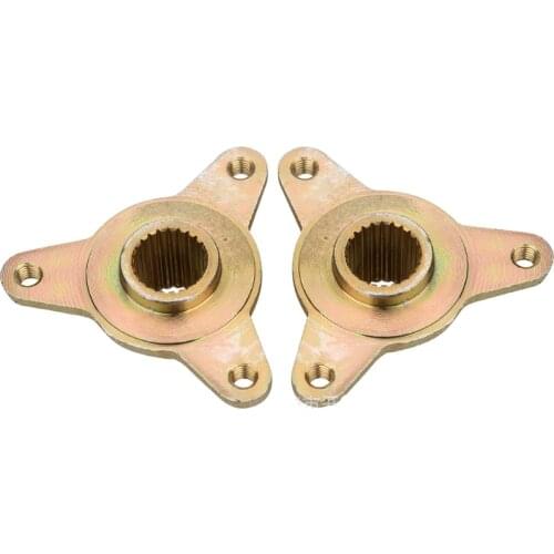 1 Pair Motorcycle 78MM 23 Tooth Rear Wheel Axle Hub For 50-110cc Quad Bike ATV Dune Buggy Go Kart Scooter Moped Dirt Bike