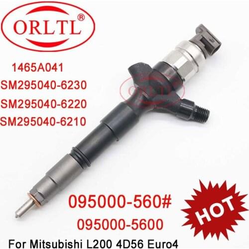 095000-5600 Common Rail Injector 1465A041 Diesel Nozzle SM295040-6230 For Mitsubishi L200 SM295040-6210 095000-5601