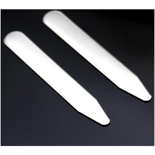 2.0"/2.5"/3.0" Stainless Steel Collar Stays Gifts BF Business Man Shirt Bone Stiffeners Inserts Collar Sticks Stiffs 30pair
