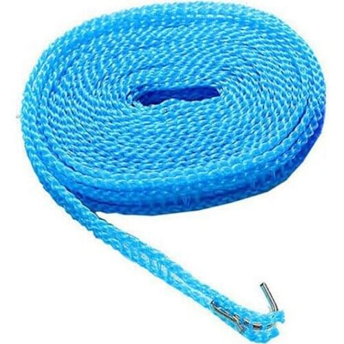 3m Outdoor Windproof Clothesline Travel Retractable Rope Washing Line Outdoor Camping Drying Clothes Hanger Rack Line