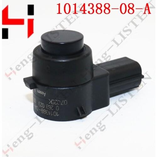 4Pcs New OEM 0263023008 S 70 S P85D S 85D S 90 For 12-15 Tesla Model S Front Parking Sensor Assist PDC 1014388-08-A