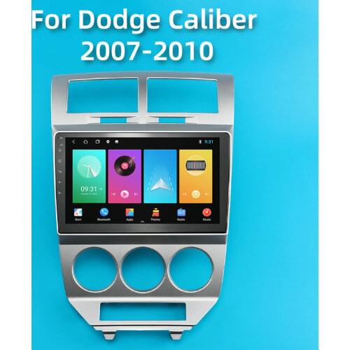 For Dodge Caliber 2007-2010 2 Din 10.1 Inch Screen Android Car Stereo Gps Navigation Radio Bluetooth Car Multimedia Video Player