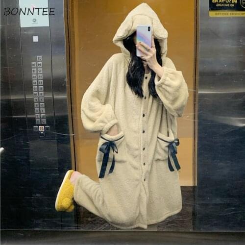Женские теплые халаты BONNTEE China At AliExpress