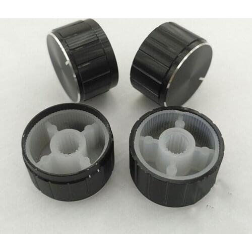 Diameter 23mm height 13mm amplifier Volume knob aluminum switch cap x10