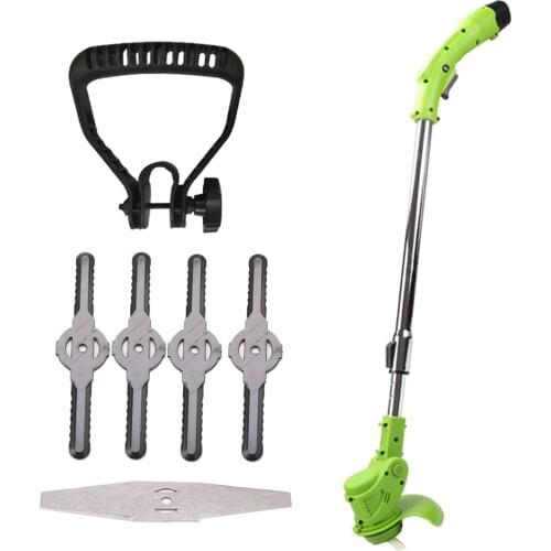 Electric Lawn Mower Agricultural Household Cordless Weeder 12V Lithium Battery Garden Pruning Tool Grass Trimmer Brush Cutter