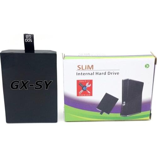 For XBOX 360 Slim Game Console Hard Disk 500G 320G 250G 120G 60G 20G HDD Harddisk Internal Drive for XBOX 360 Slim Accessories
