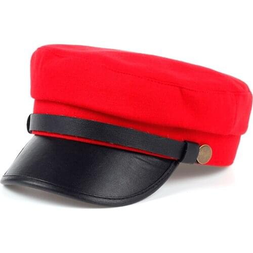 Fashion Style Hex Hat Unisex Newsboy Cap Men Solid Color Cotton High Quality Cowboy Gorras Planas Man Berets Double Fabric Casua