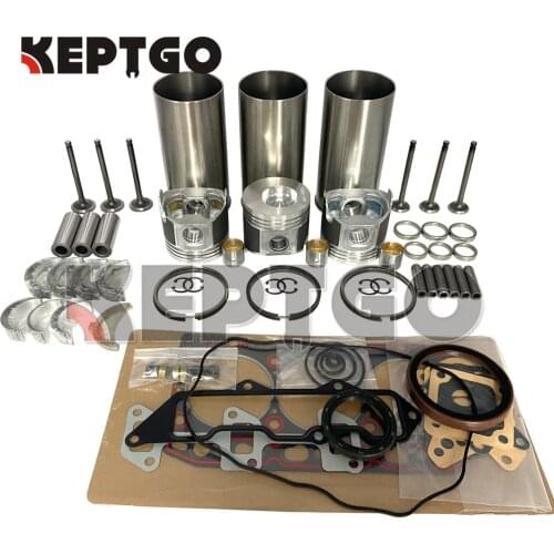 3TNE88 Engine Overhaul Rebuild Kit for John Deere 1565 5575 4400 4410 F1565