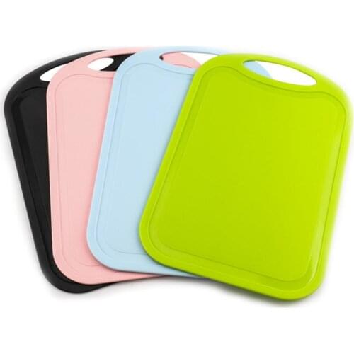 Nonslip Plastic Cutting Board Food Fruit Chopping Block Mat Kitchen Cook Supply Kitchen Cutting Boards Washable Chopping Board