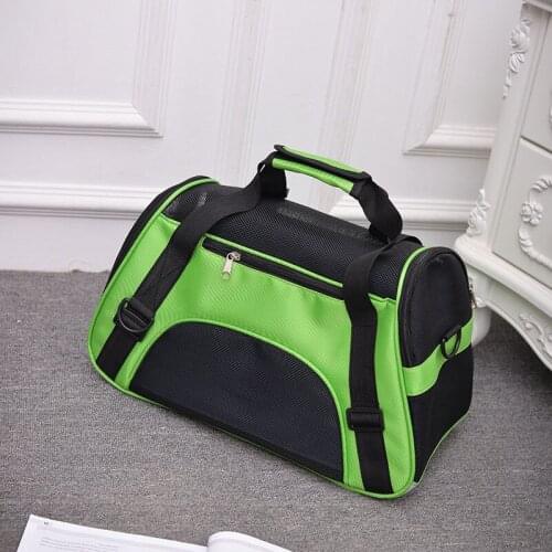 Pet Bags Portable Breathable Plastic Mesh Box Bags Cat Dog Out Wear-resistant Pet Bags Multi-zip Convenient Stable Safety Good