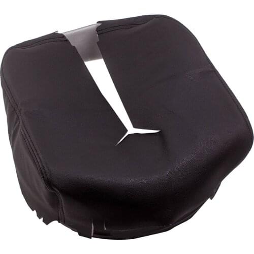 Car Center Console Armrest Leather Synthetic Cover For Chevy Tahoe Suburban Silverado 1500 1500HD 2500 2500HD 2007-201 Black