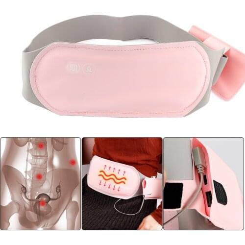 VIP Warm Palace Belt Heating Waist Belt Heating Dysmenorrhea Artifact Warm Belly Hot Compress Treatment Massager Belt Body Care