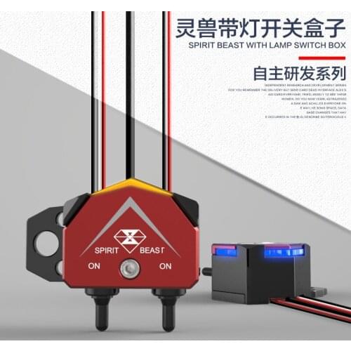 Applicable Benelli Motorcycle Modified Universal Accessories Dangerous Light Switch Button Scooter Lighting Switch Assembly