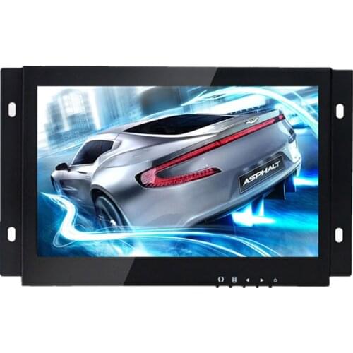 5 pcs/lot 7'' Inch Open Frame Industrial metal monitor with AV/VGA/BNC Input TFT LED monitor Computer