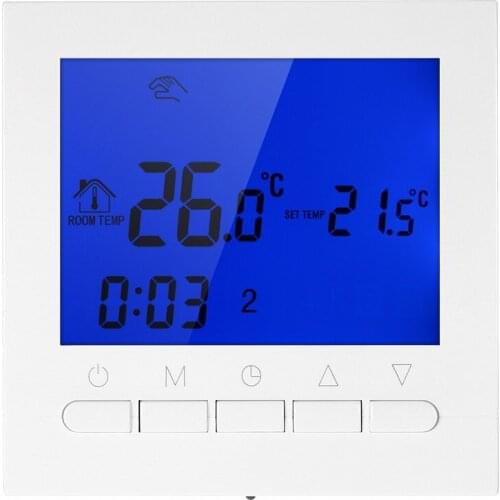 Wifi Programmable Thermostat Wifi Water Heating Smart WIFI Temperature Controller 3A 200~230V with Backlight LCD Display