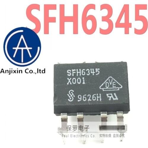 10pcs 100% orginal new real stock Optocoupler SFH6345 DIP-8