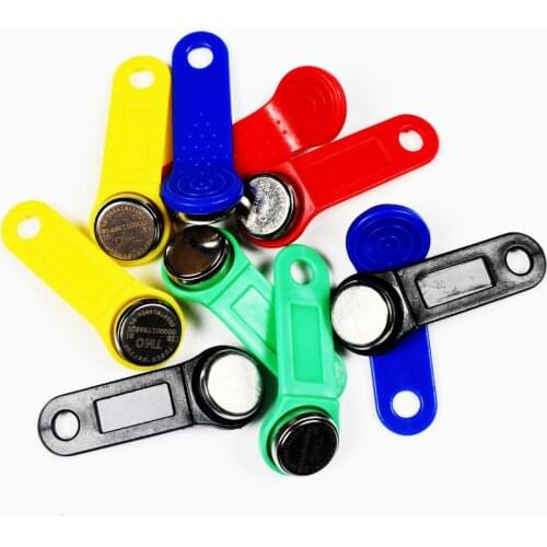 10pcs/Lot Dallas DS1990A DS1990A-F5 IButton I-Button 1990A-F5 Electronic Key IB Tag Cards Fobs TM Cards