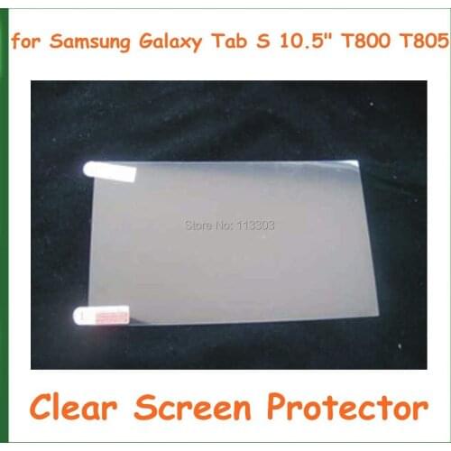 500pcs LCD Screen Protector Protective Film for Samsung Galaxy Tab S 10.5" T800 T805 Tablet PC No Retail Package DHL Wholesale