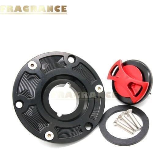 Motorcycle CNC Aluminum Fuel Tank Cap Gas Oil Tank Cover Petrol Cover for Kawasaki GPZ500 / GPZ500S 1987 - 2001