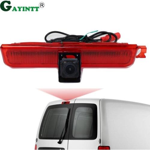 Car Brake Light Rear View Backup Camera with LED For Volkswagen VW Caddy 2003-2015 Waterproof Night Vision