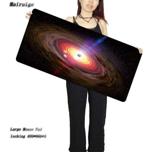 Mairuige Space Landscape Large Mouse Pad 900x300mm Pad To Mouse Notbook Computer Mousepad Best Smouse Mats for Cs Go DOTA2