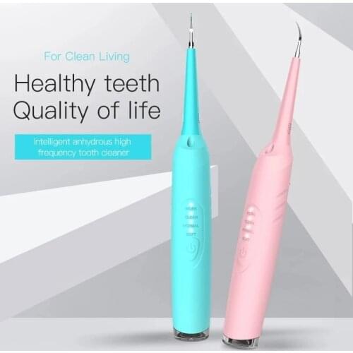 Electric Sonic Oral Irrigator Dental Scaler Tooth Calculus Tartar Remover Healthy Gums Dentist Waterproof Whiten Teeth