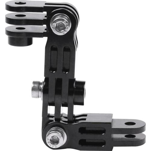 Feichao Helmet Extension Connector Pivot Arm Adjustable Camera Tripod Adapter Mount for Gopro 8/7/6/5/Yi for Insta360 ONE R