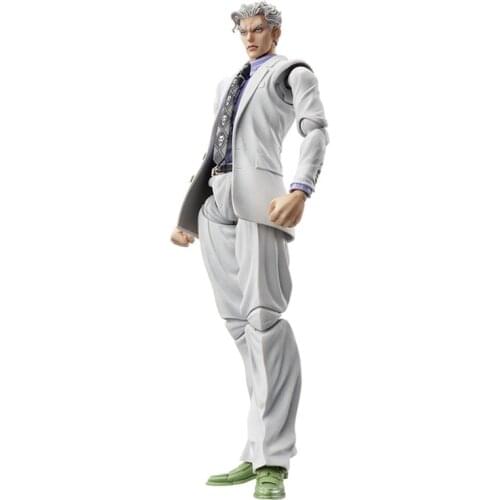 16CM Limited Edition JoJos Bizarre Adventure Anime Figure Kira Yoshikage PVC Action Figue Collections Model Toys Birthday Gifts