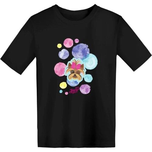 Jojo Siwa Short Sleeves T-shirt Children Hip Hop Tee Funny Printing Summer Cotton Kids Tshirt Boys Girls Cotton Tops Clothing