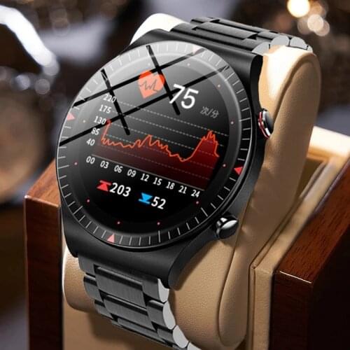 GEJIAN Bluetooth Call Smart Watch Men smartwatch Mens 4G Memory Card Music Player For Android ios Phone Recording Fitness Watch