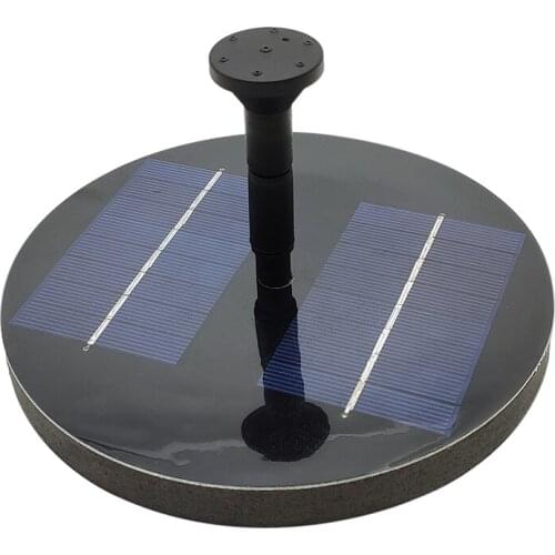 JT-160F Low pressure Brushless Motor Pump DC 8V 140mA 1.6W 180L/H Floating Solar Landscape Fountain