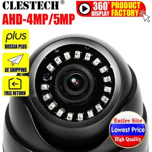 Nano CCTV AHD Camera 5MP 4MP 3MP 1080P SONY-IMX326 ALL FULL Digital HD AHD-H 5.0MP Indoor infrared ir Security color Dome Video