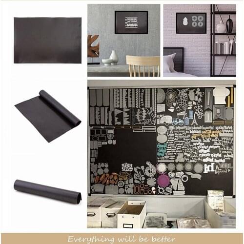 11.7*8.2Inch Ribber Soft Magnet Sheet Black Magnetic Mats for Cutting Dies Crafts Storage One Side Fridge Magnet Easy To Stick