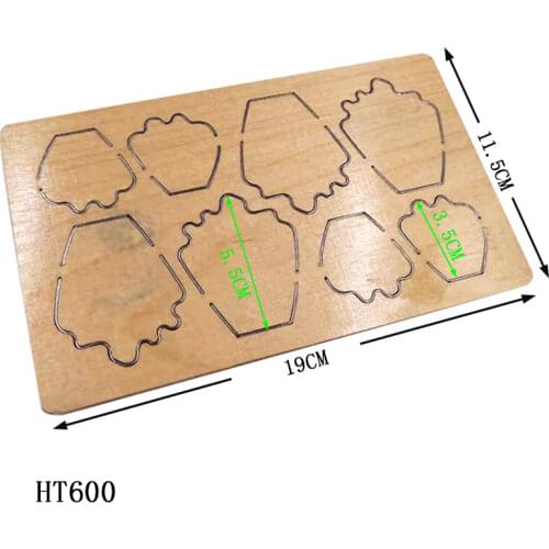 Flower Cutting dies - New Die Cutting And Wooden Mold,HT600 Suitable For Common Die Cutting Machines On The Market