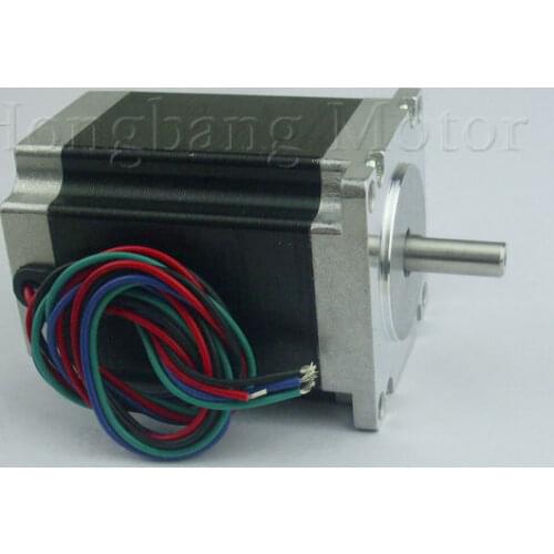 Nema23 stepper motor / 78mm 3A 18.0Kgcm / 2 phase 4-wire hybrid(Shaft Diameter 6.35mm)
