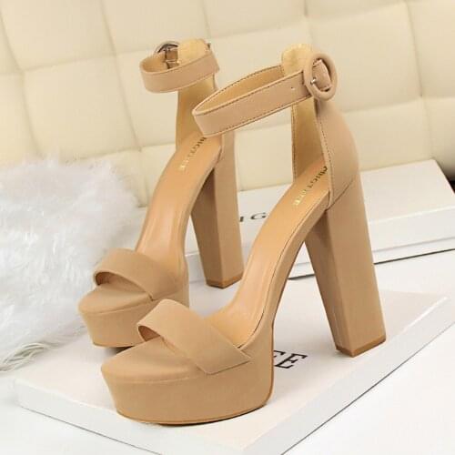 Womens Pumps 13CM Thick Heel High Heels 2021 Newly Brand Ladies Wedding Shoes Party Sexy Shoes Prom Shoes Female Zapatos Mujer