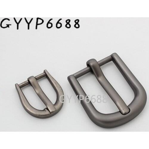 10-30-100pcs 13mm 20mm matte gun pin buckle for chains bag belt adjust round buckles DIY bags accessories