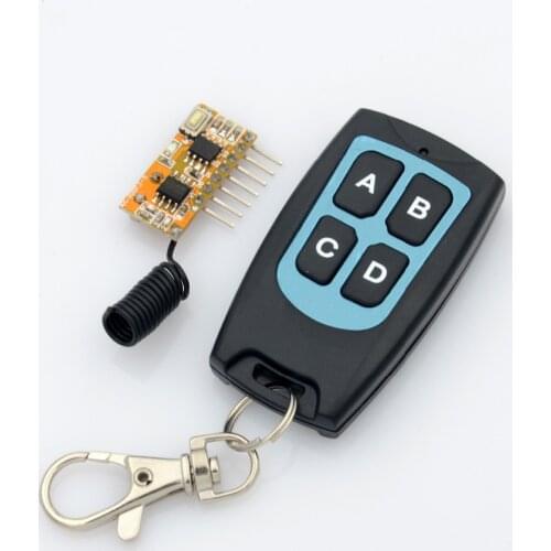 ASK Super-heterodyne RF Transmitter and Receiver Module 315mhz/433.92mhz Smartphone Android Receiver Board