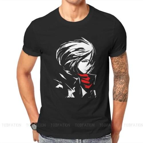 Crue Beautiful O Neck TShirt Attack On Titan Eren Yeager Fabric Original T Shirt Mans Tops Fashion Plus Size