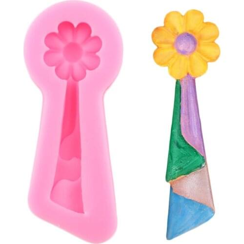 Flowers Cake Border Silicone Mold Wedding Fondant Cake Decorating Tools Polymer Clay Candy Chocolate Gumpaste Moulds