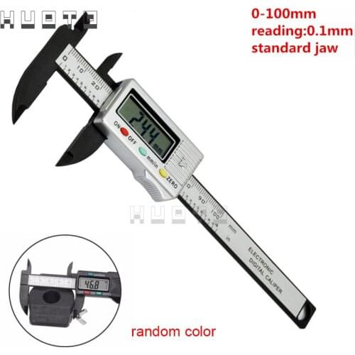 300mm 200 Electronic Digital Caliper LCD Plastic Vernier Caliper Long Jaw Micrometer Inner Outer Diameter Gauge Measuring Tools