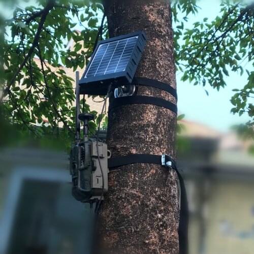 GPS 4G Hunting Camera Solar Panel Charger 3W BL480L-P Photo-traps Solar Panel 8000mAh Aluminum Battery Polymer for Hunter Camera