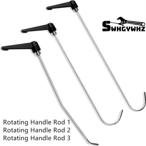 Dent Removal Tools Crowbar Opening Tools Car Dent Paintless Repair Tool Kit Hand Set Rotated Handle for Auto Body sheet tool