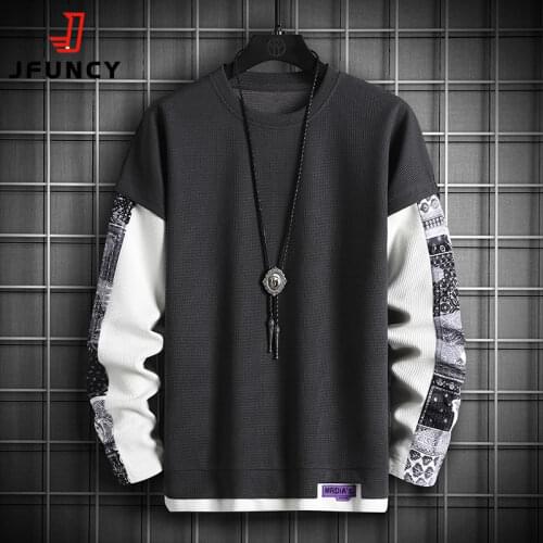 JFUNCY Fashionable Men's Hoodies