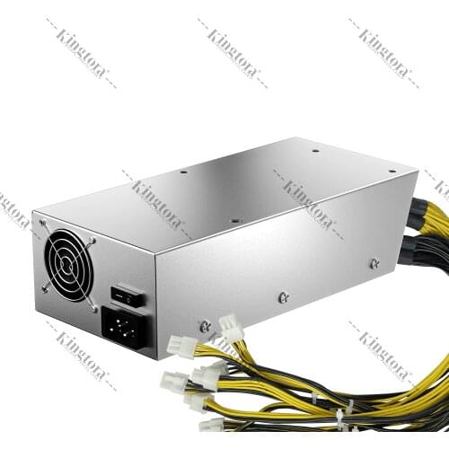 Kingtora 2U Single Output Mining Power Supply PSU 2000W Gold Mining Machine PSU ASIC Bitcoin Litecoin Antminer