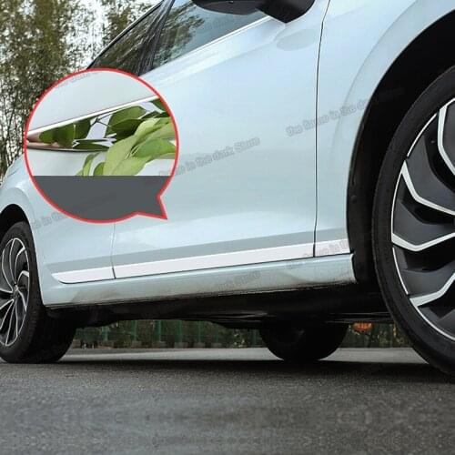 Lsrtw2017 Car Door Edge Body Kit Decoration for Volkswagen Vw Golf 8 MK8 Pro R 2021 2022 Accessories Auto Styling Sticker Parts